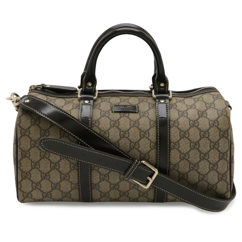 GUCCI Brown Leather Shoulder Bag